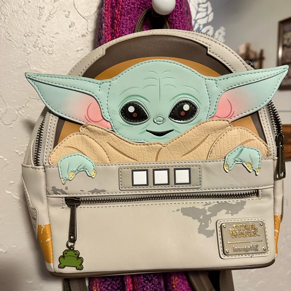 Baby Yoda Grogu Star Wars Loungefly Backpack